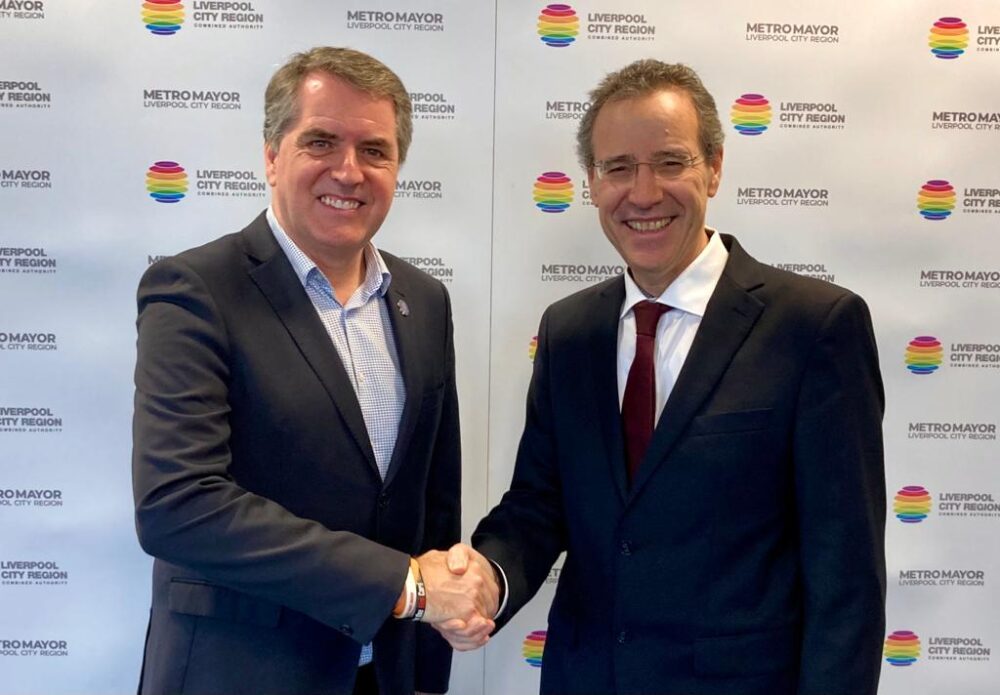 Steve Rotheram welcomes German Ambassador to Liverpool