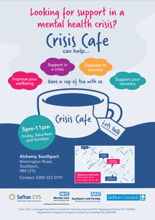 Crisis Cafe Southport 
