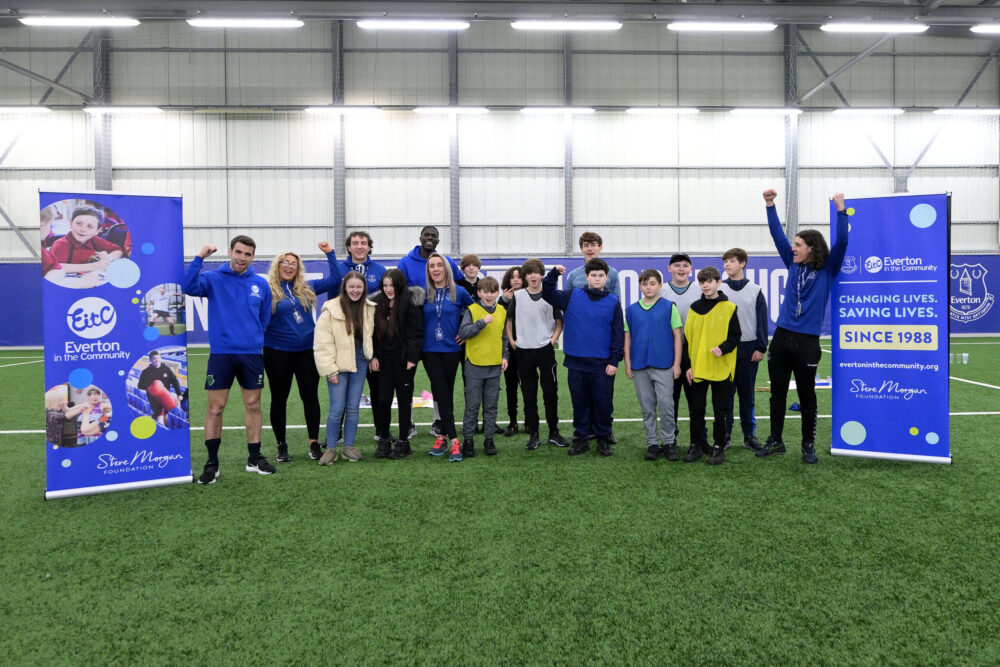 <strong>Toffees stars help celebrate 35 years of Everton in the Community</strong>