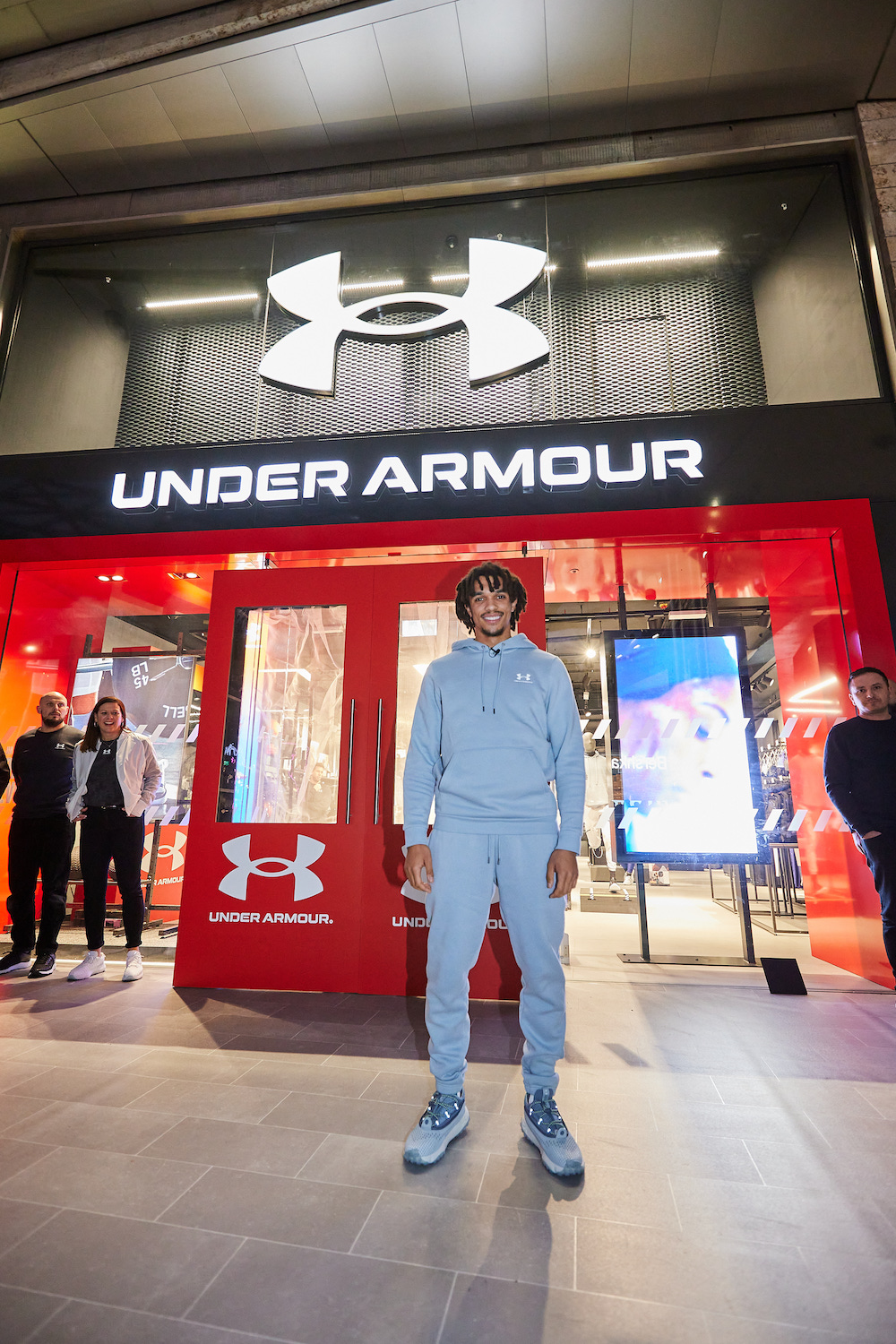 Trent Alexander-Arnold launches new Under Armour store at Liverpool ONE