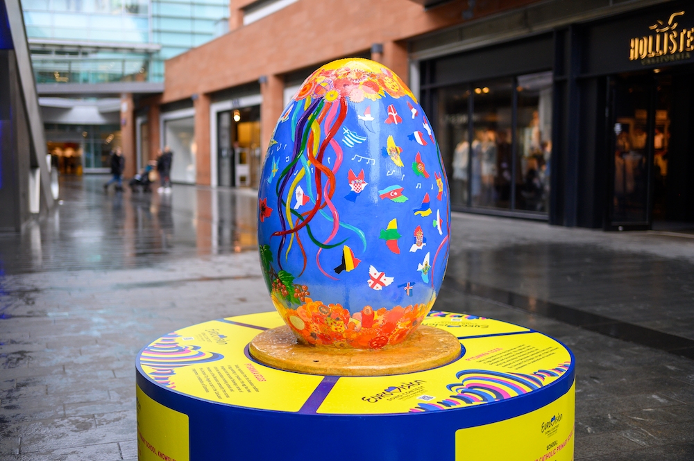 Liverpool ONE Eggs - The Guide Liverpool
Eurovision Eggs 