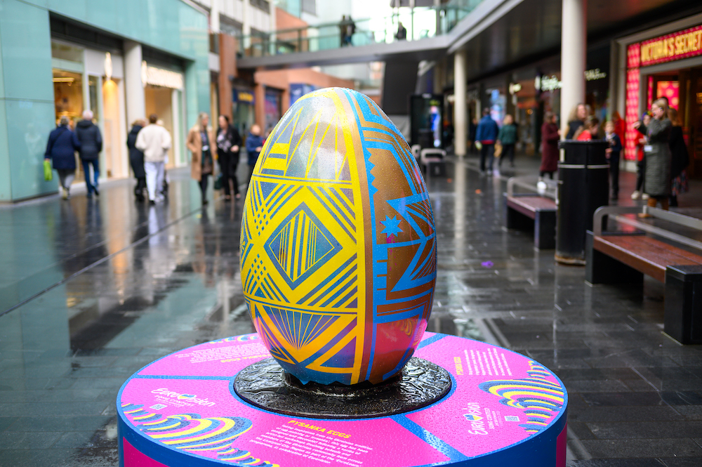 Eurovision Eggs Liverpool ONE Eggs - The Guide Liverpool