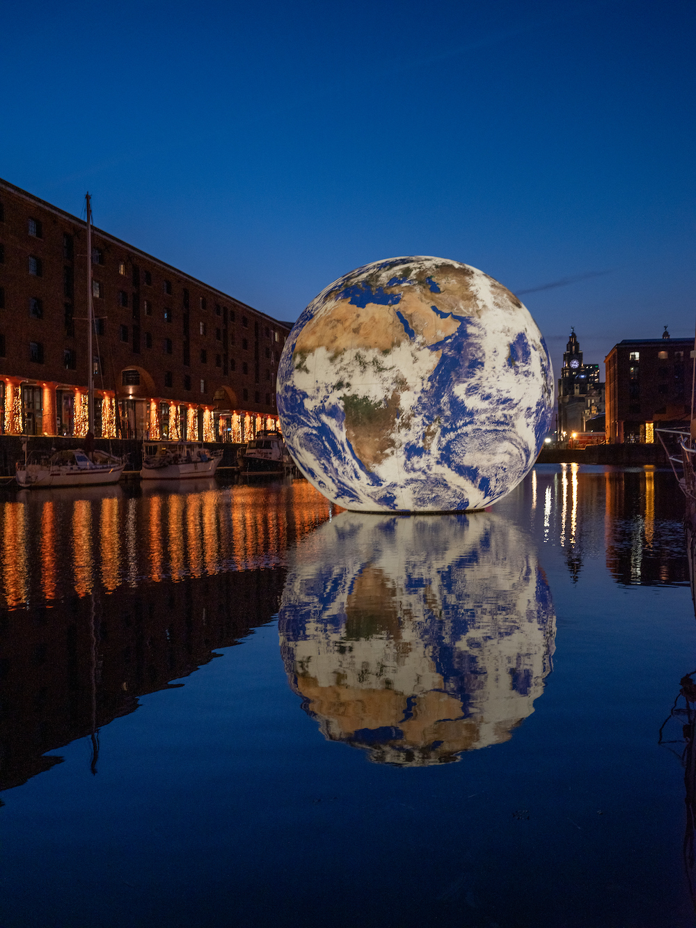 Floating Earth - Albert Dock - Eurovision - The Guide Liverpool