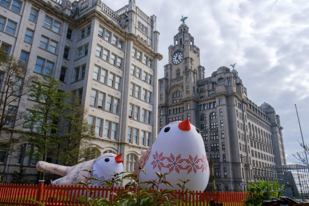 Songbirds - Liver Buildings - Eurovision - The Guide Liverpool