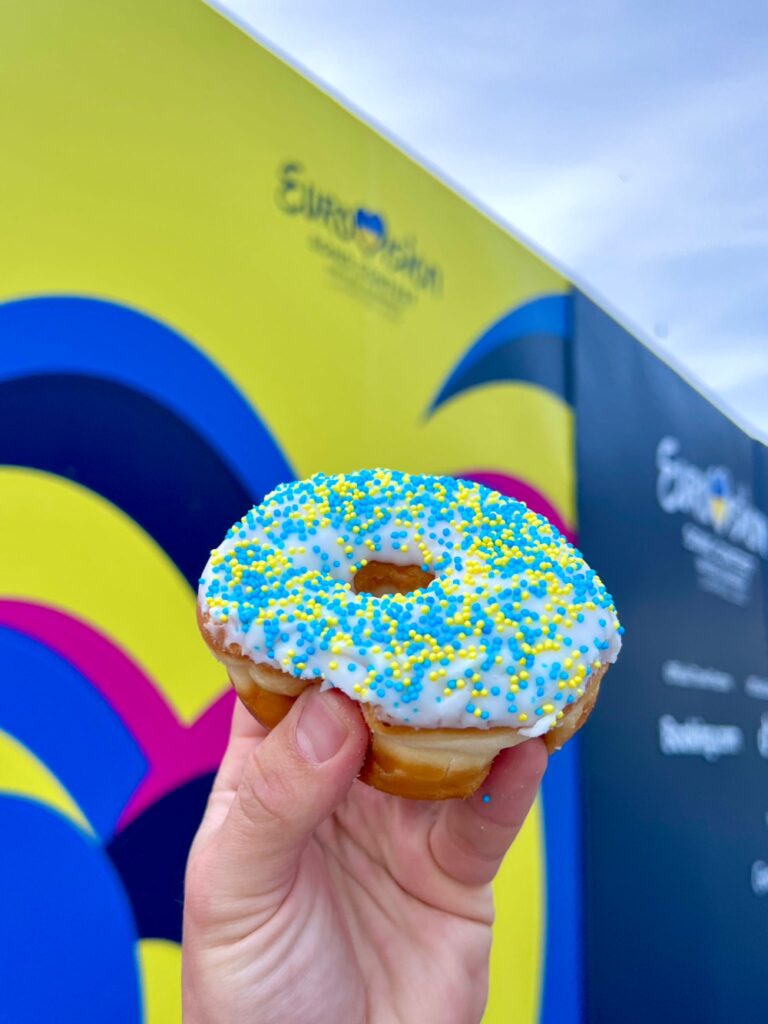 Eurovision Ukraine Sprinkles Credit: Doogle's Donuts