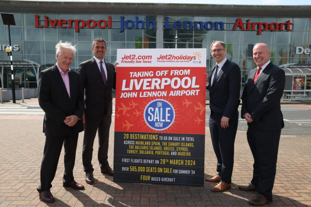 Credit: Liverpool John Lennon Airport and Jet2