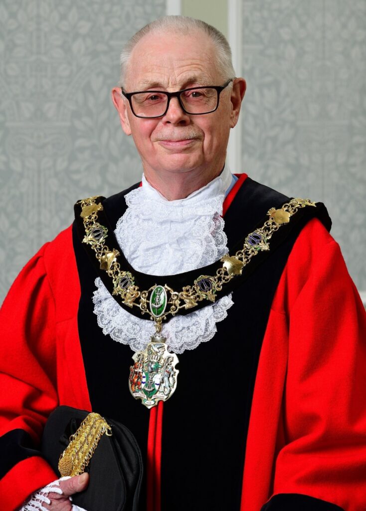 Mayor Of Wirral Councillor Jerry Williams