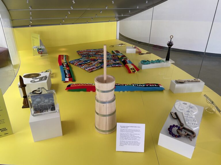 See Mel Giedroyc’s Eurovision butter churn at the Museum of Liverpool