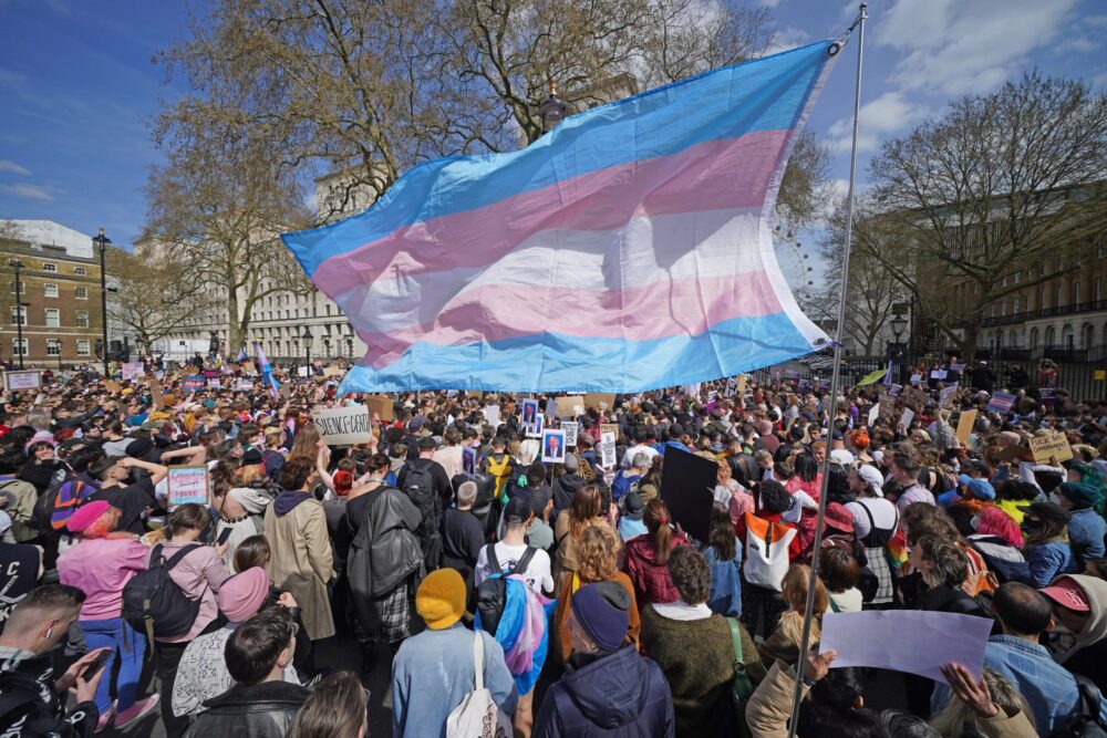 Conversion therapy ban must have no loopholes, says Stonewall. Credit: PA