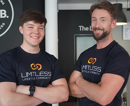 Alex, right, and Levi. Limitless Lifestyle Community