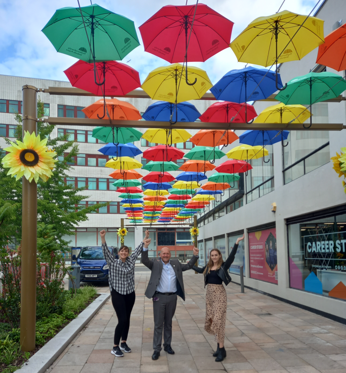 umbrella project trees at University of Liverpool