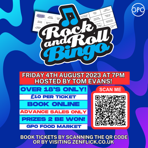 Rock and Roll Bingo
