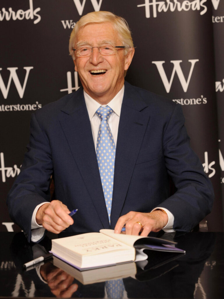Legendary chat show host, Sir Michael Parkinson, dies aged 88. Credit: PA