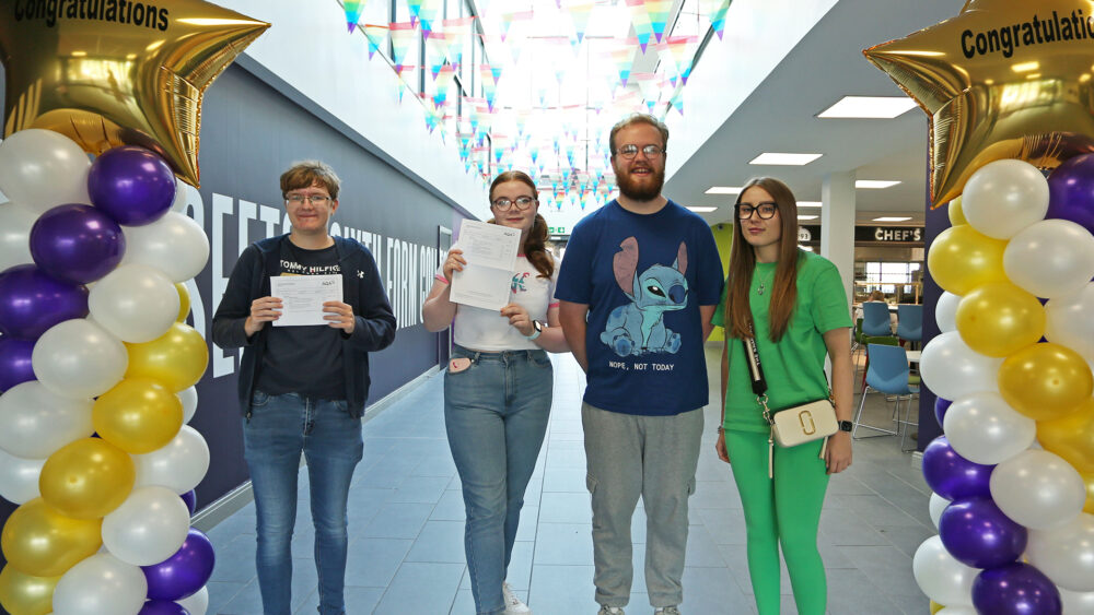 Students Celebrate A-level Success At Sefton Sixth Form College 