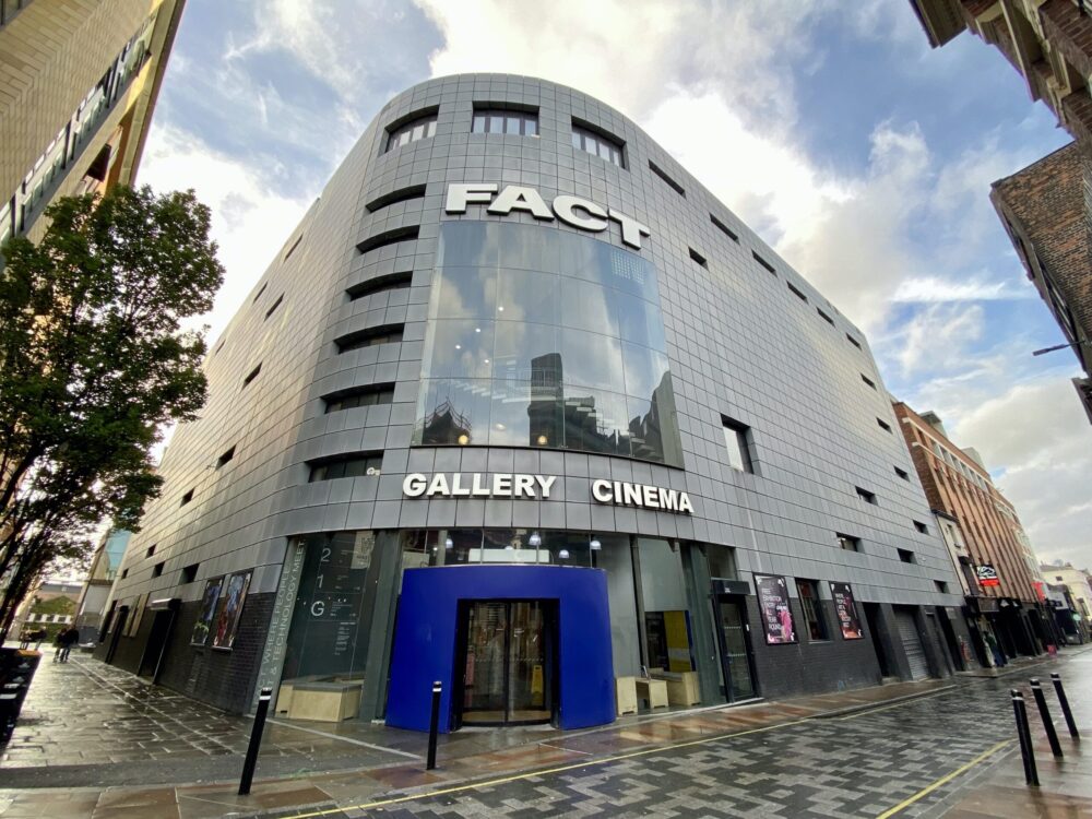 FACT Liverpool Exterior on Wood Street. Courtesy of FACT Liverpool