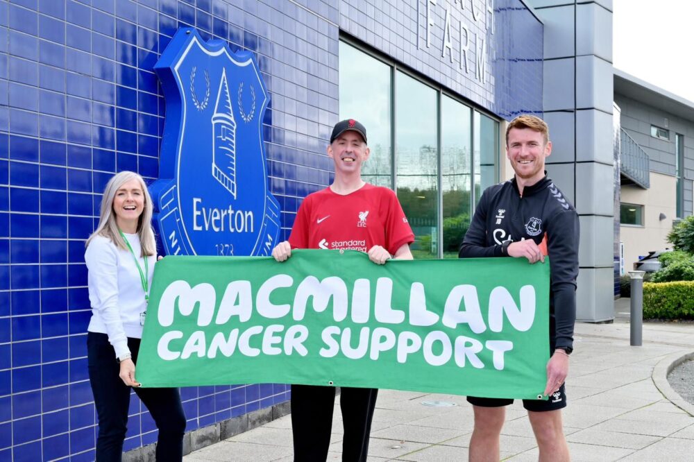 Everton coach running 26 marathons in 26 weeks after brother's cancer