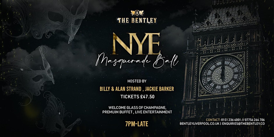 New Year’s Eve Black Tie Masquerade Ball