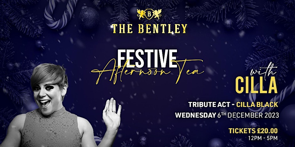 Festive Afternoon Tea with Cilla