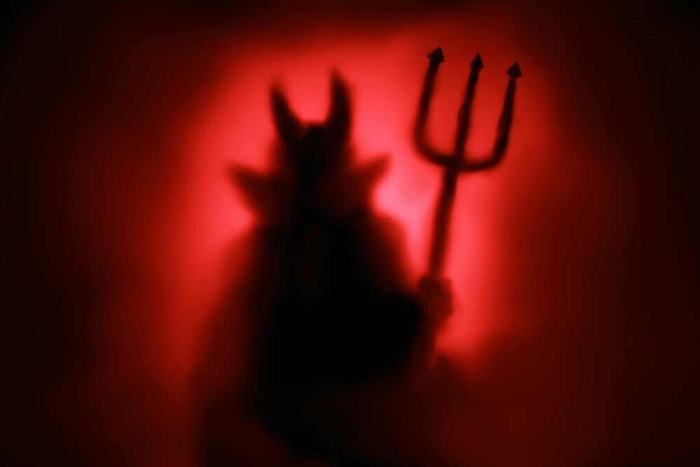 The Devil - Halloween. Credit: Shutterstock