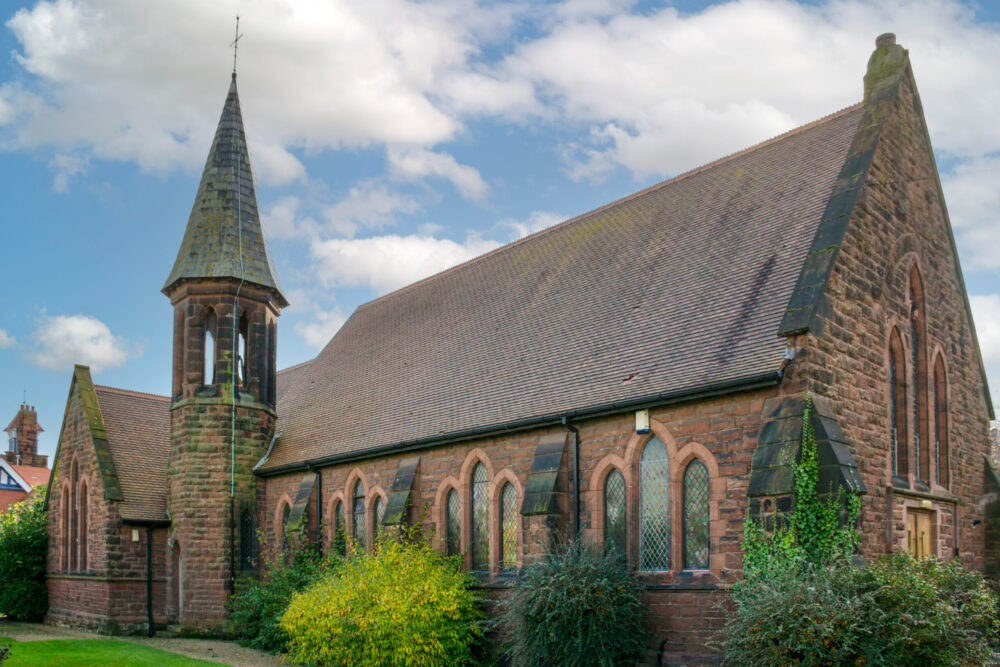 St Matthew's Church. Image provided by Autism Together