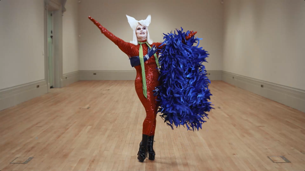 Sister Sister in National Museums Liverpool's new Youtube Series, What Artists Wear