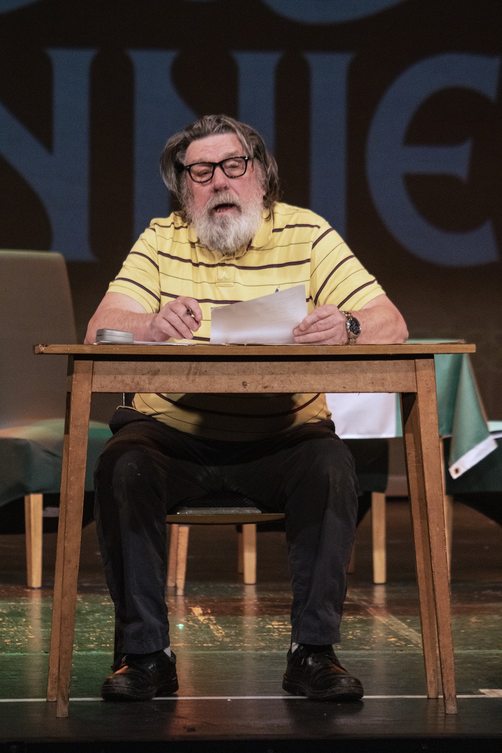 Ricky Tomlinson in Irish Annie's - Credit David Munn