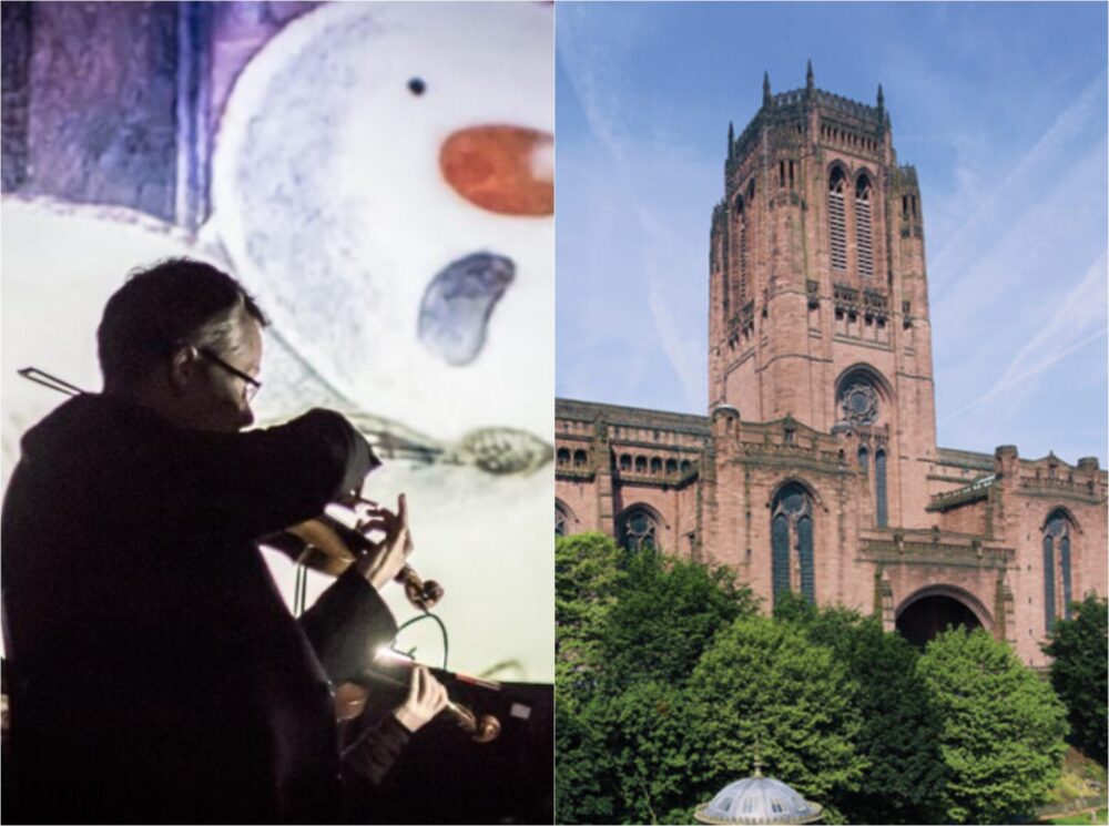 The Snowman - Liverpool Cathedral