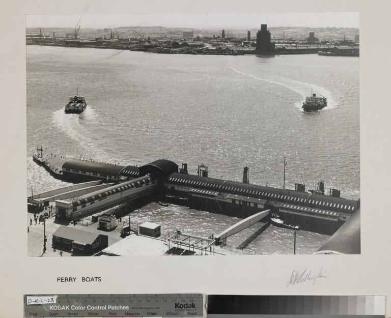 Mersey Ferries. Credit: National Museums Liverpool. Taken by Derrick William Killington