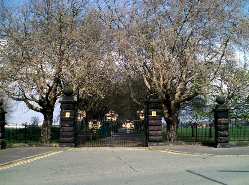Wavertree Park Gates. Credit: Wikipedia