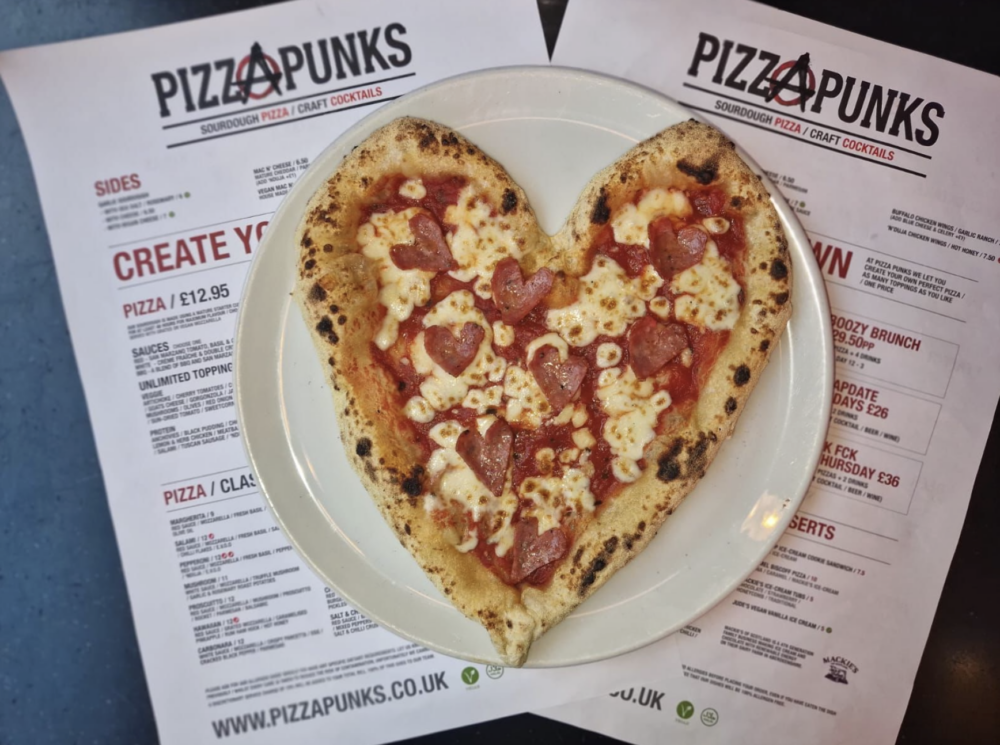 Pizza Punks Valentines Day Pizzas
