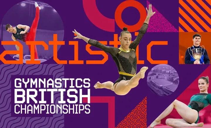 Men’s & Women’s Artistic Gymnastics British Championships. Credit: M&S Bank Arena
