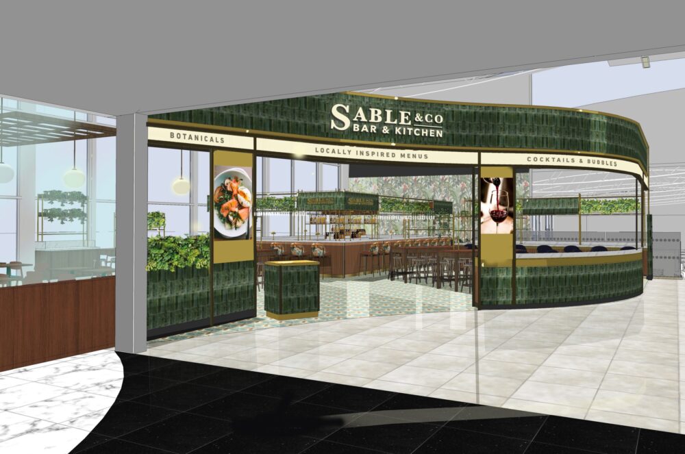 An artists’ impression of the new Sable & Co Bar and Kitchen at LJLA
