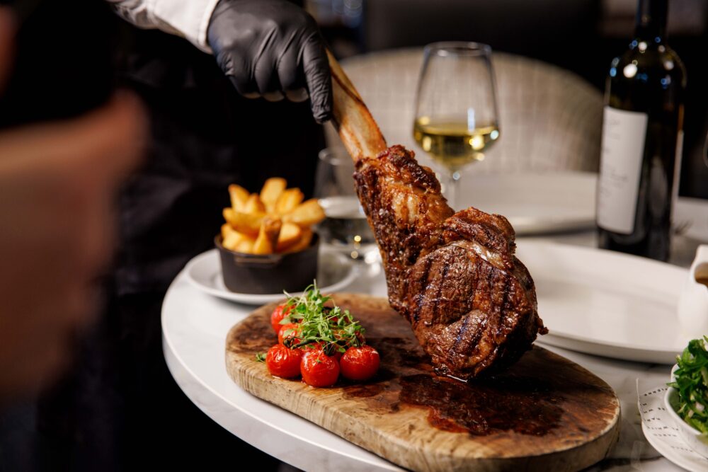 Tomahawk Steak. Credit: MPW Steakhouse Bar and Grill
