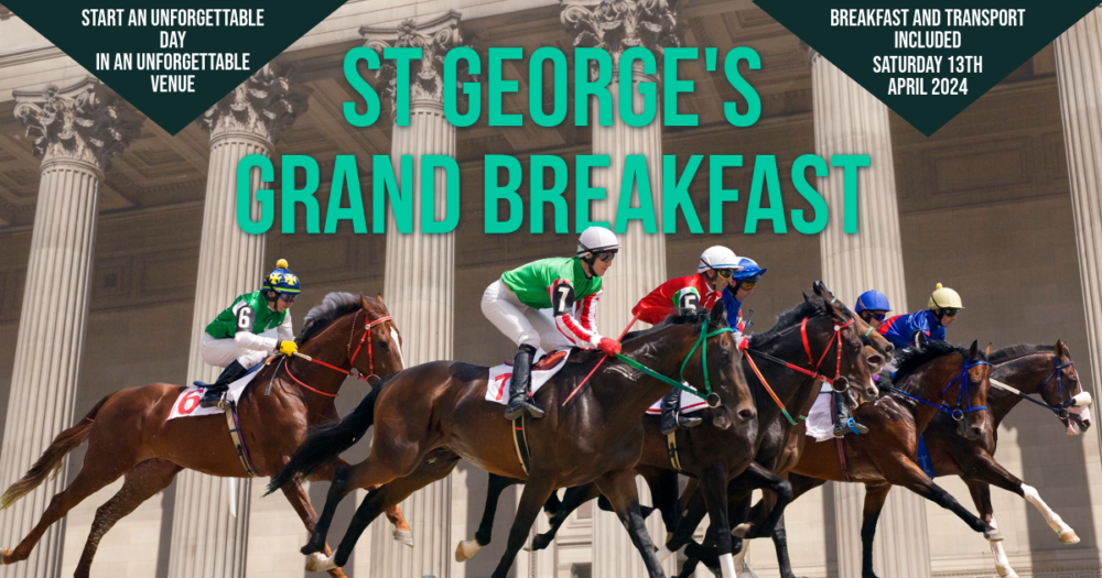 Grand National Breakfast. Credit: St George's Hall