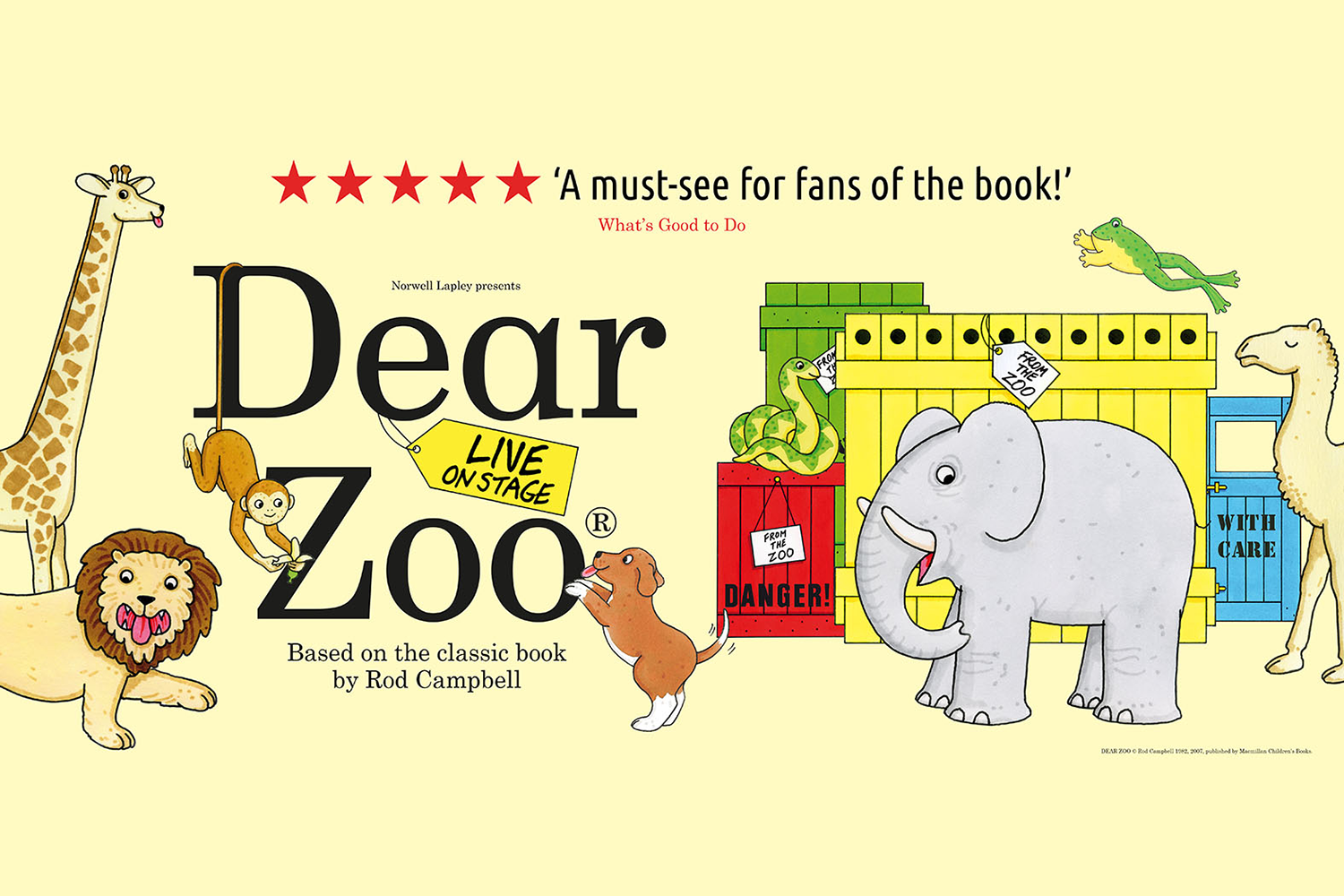 Dear Zoo The Guide Liverpool Calendar