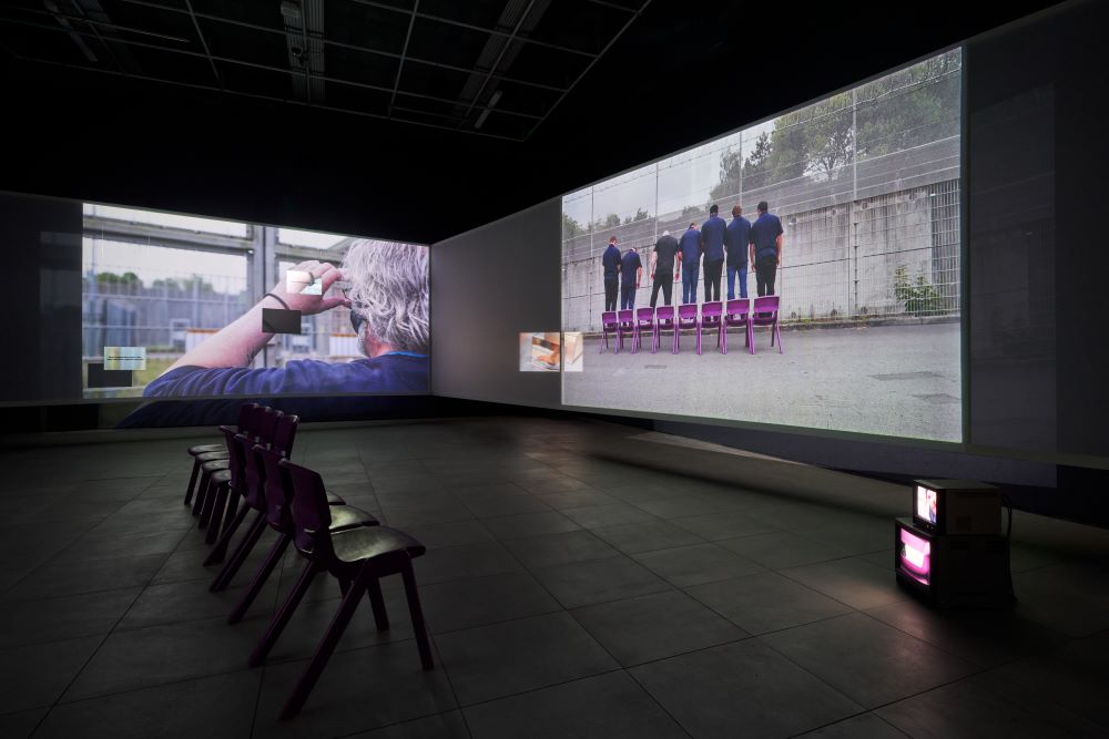 Melanie Crean, A Machine to Unmake You (M2UY) (2019-2024). Installation view at FACT Liverpool. Photography by Rob Battersby