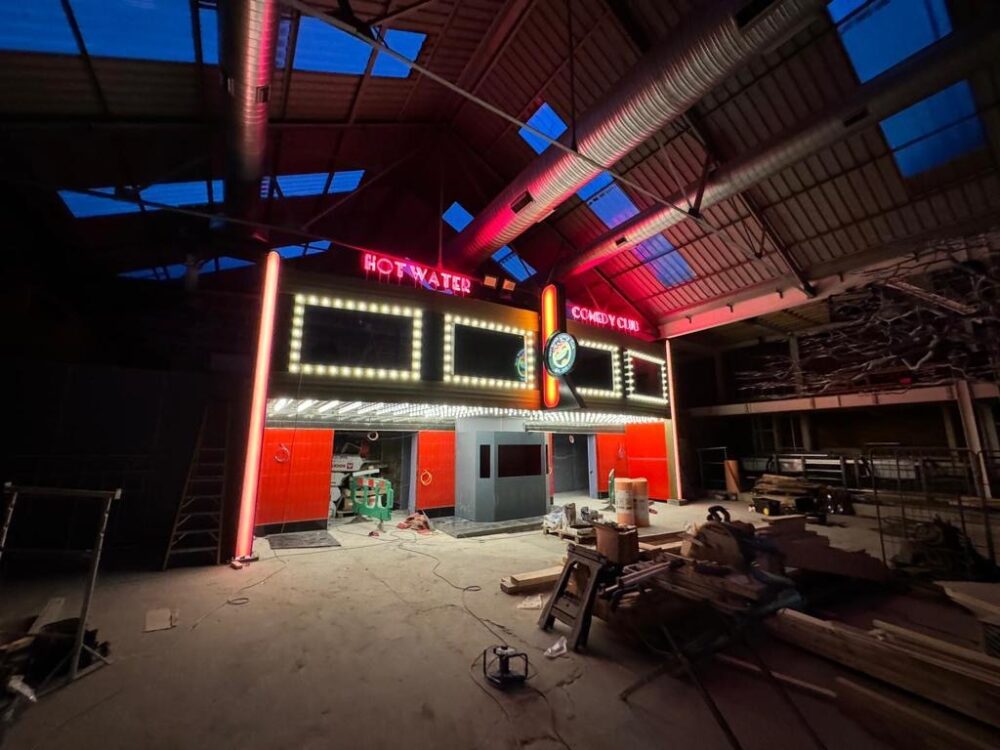 Blackstock Market, new home of Hot Water Comedy Club, announces Spring opening
