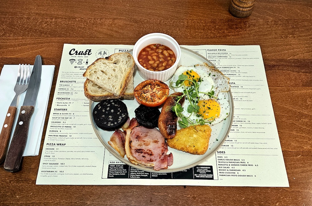 Look at the new Italian-inspired breakfast that’s launched at Crust