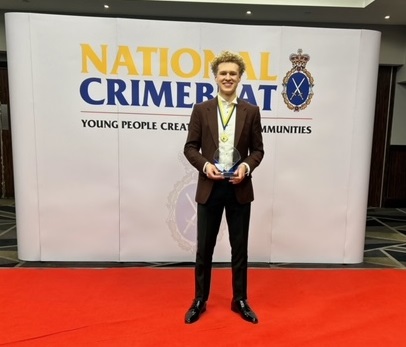 Khan Odita at the National Crimebeat Awards