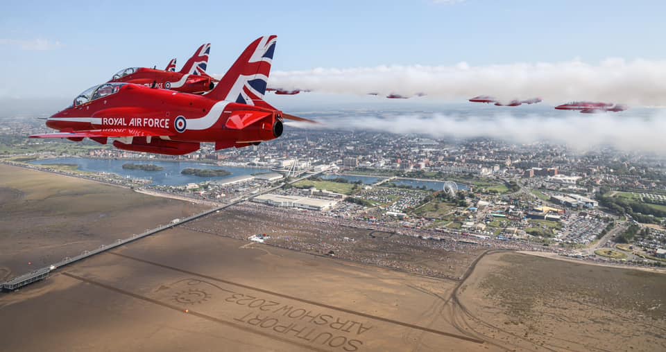 Southport Air Show2 is back with the Red Arrows, a Battle of Britain ...