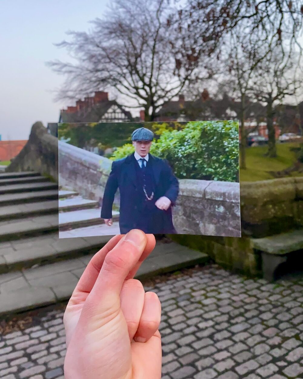 Tommy Shelby in Port Sunlight - image Stepping Through Film