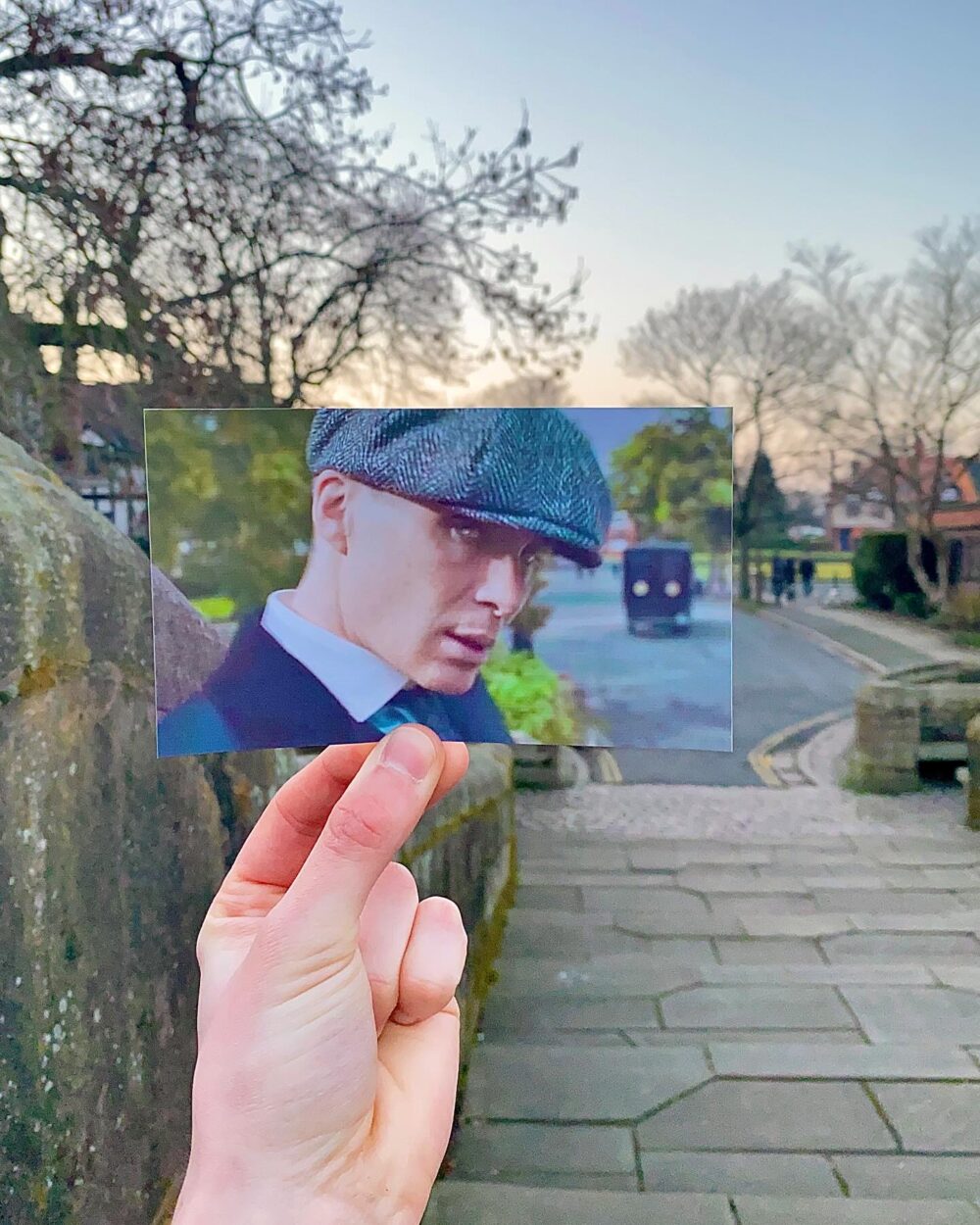 Tommy Shelby in Port Sunlight - image Stepping Through Film