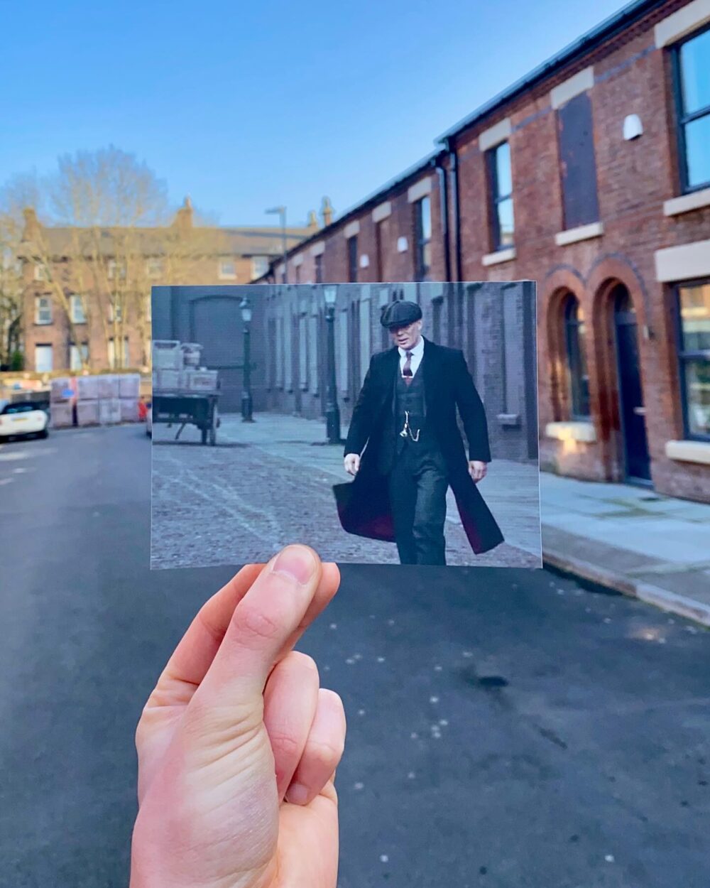 Tommy Shelby on Powis Street - image Stepping Through Film