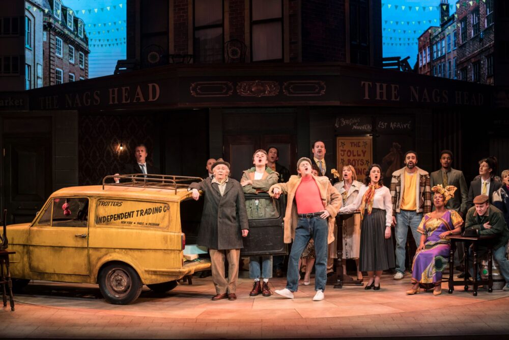 Only Fools and Horses The Musical cast. Credit: Johan Persson