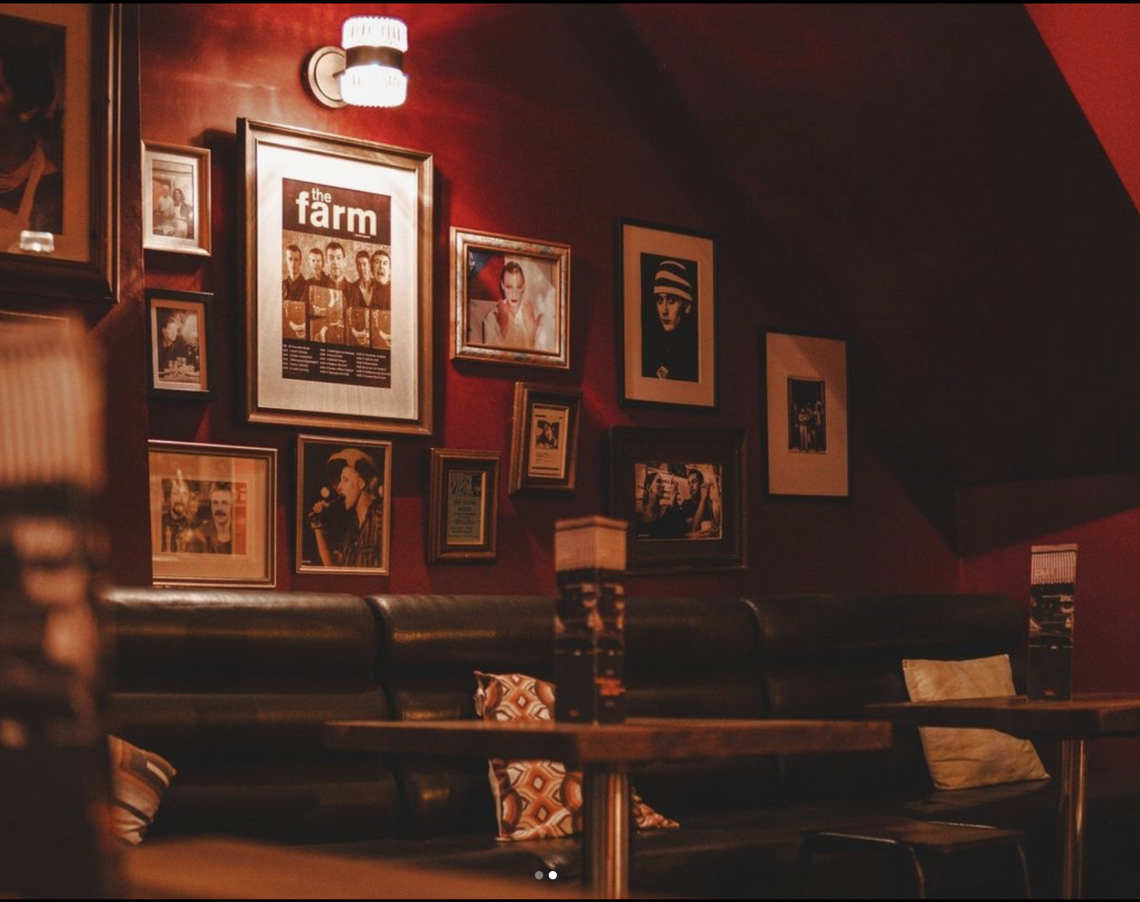 The first memory walls at Cafe Tabac