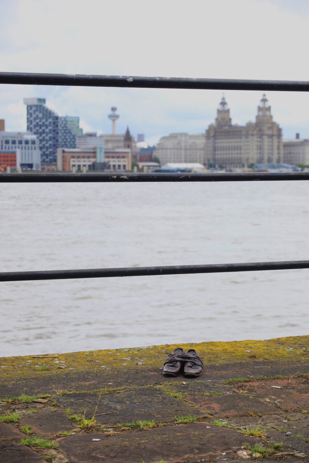 Bronze shoes looking from Seacome to Liverpool. (c) E Smith courtesy of #LIF2024