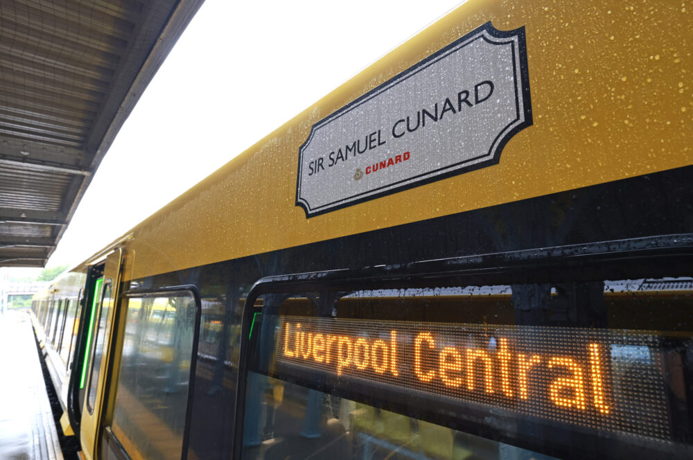 Merseyrail - Sir Samuel Cunard. Picture by Gareth Jones