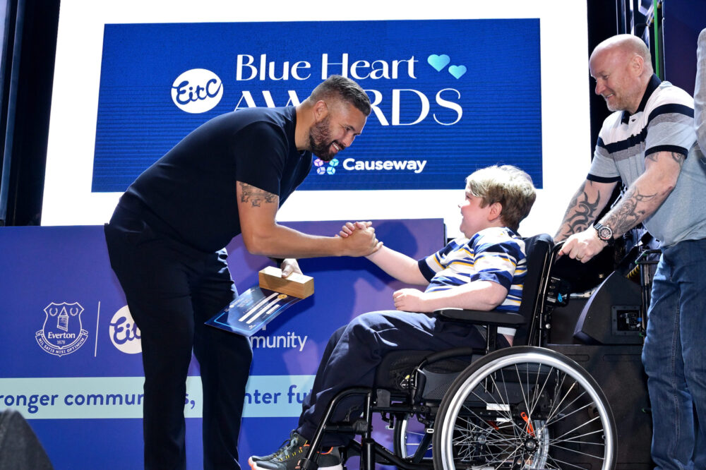 Everton in the Community - Blue Heart Awards