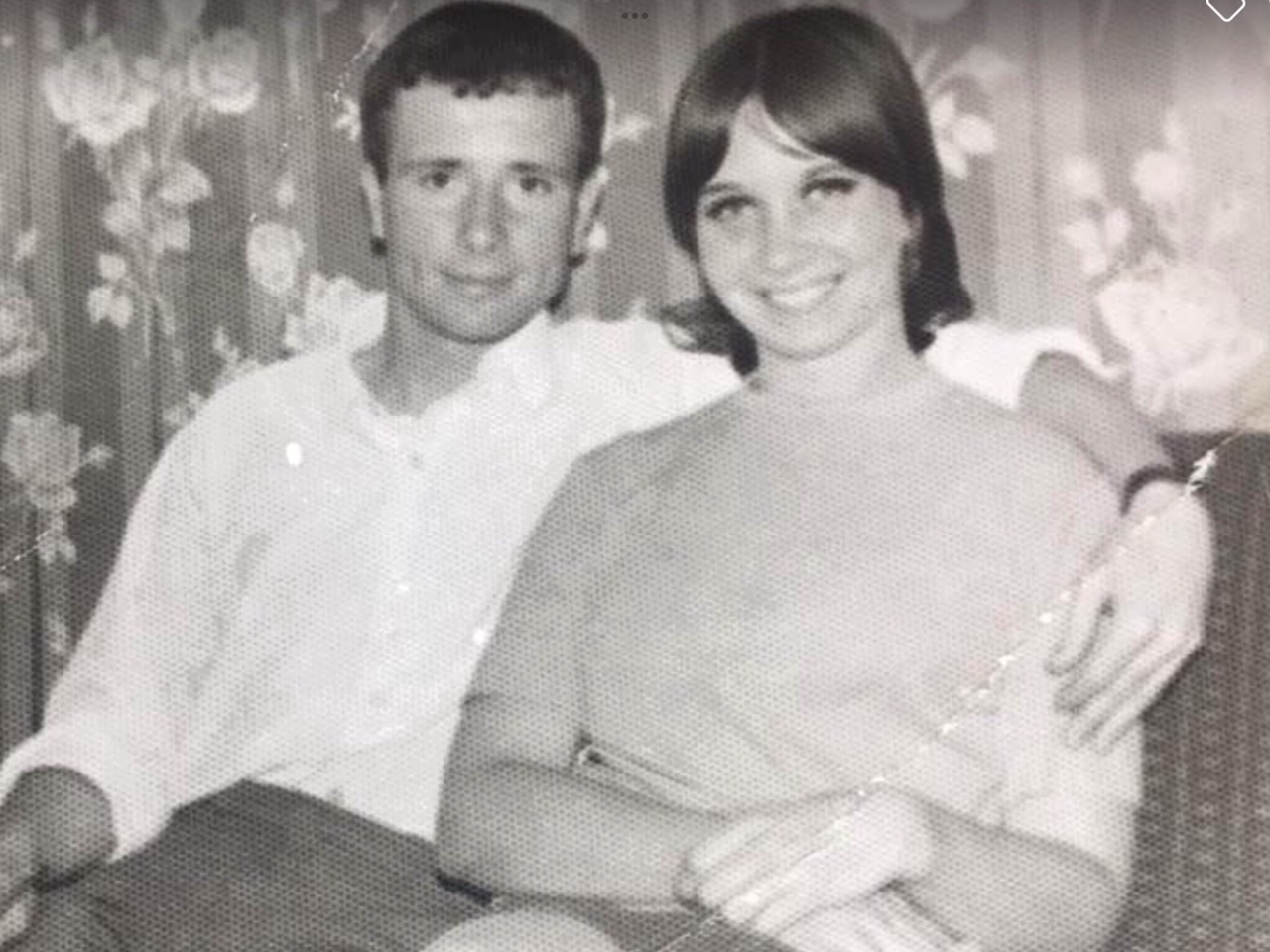 George and Sue in 1974, the year they first fostered, when Sue was 23 and George was 28
