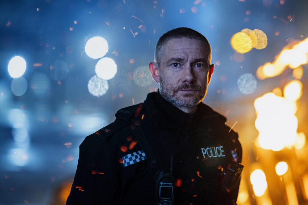 Martin Freeman is back as Chris Carson in The Responder series 2. Credit: BBC